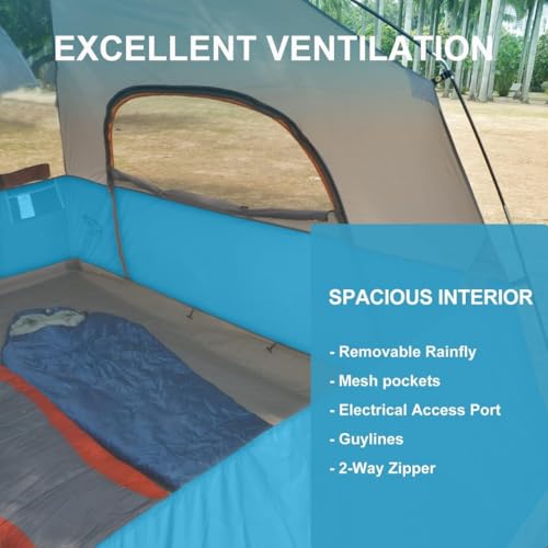 3-8 Person Family Camping Tent