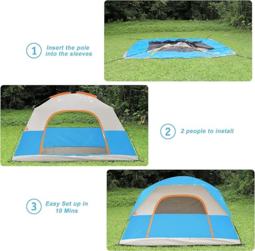 3-8 Person Family Camping Tent