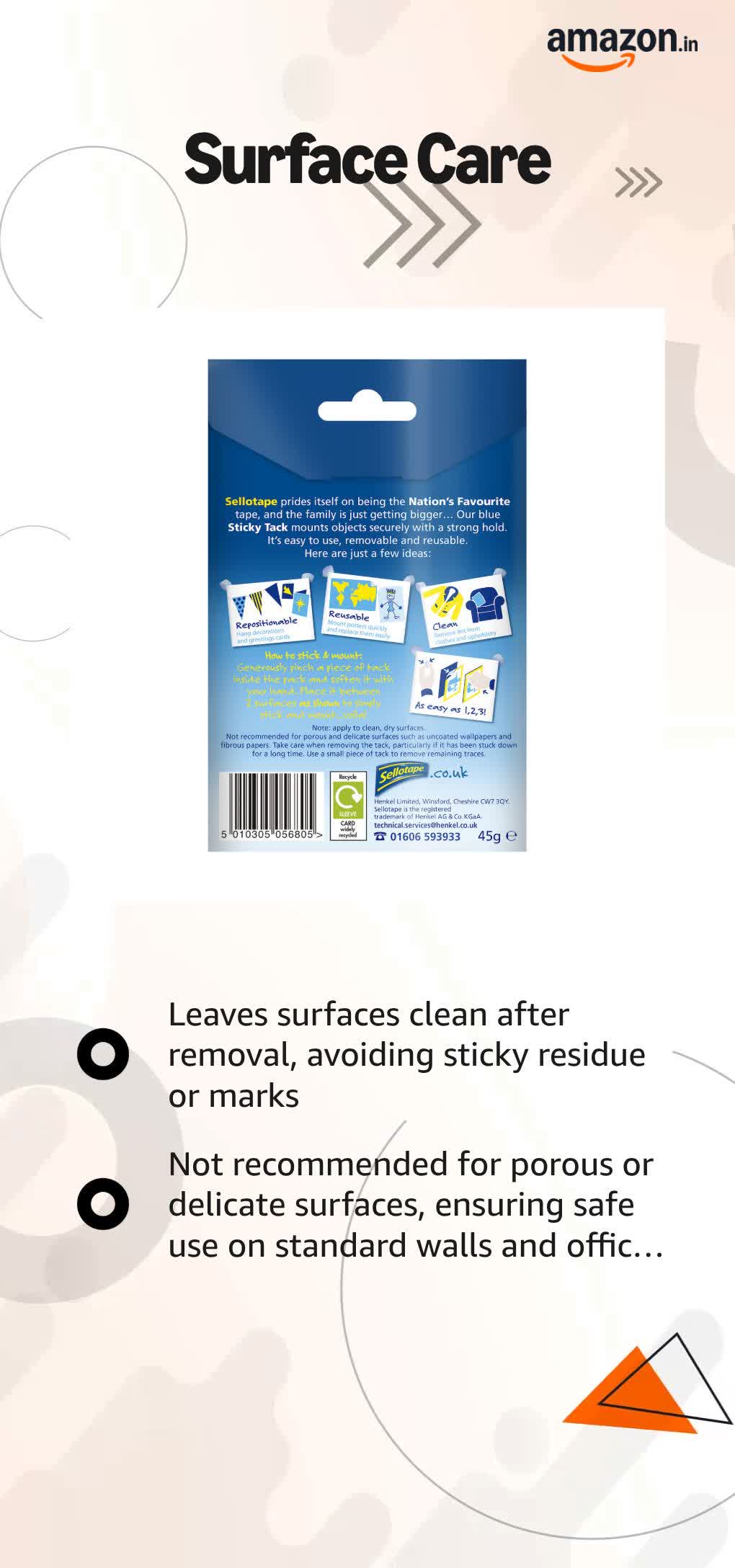 Sellotape Sticky Tack For Home