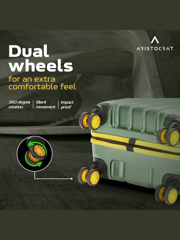 ARISTOCRAT Small Cabin Suitcase (55 cm) 8 Wheels - Falcon Pro Pol - Image 3