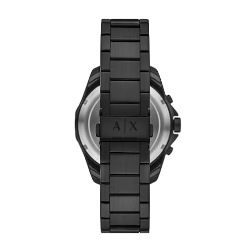 Armani Exchange A|X Dive-Inspired Stainless Steel Watch for Men - Image 4
