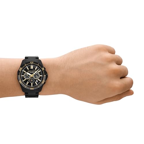 Armani Exchange A|X Dive-Inspired Stainless Steel Watch for Men - Image 5