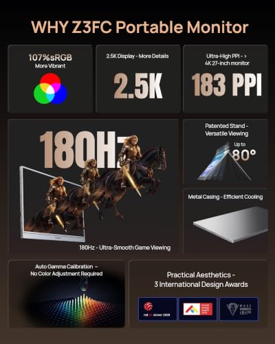 ARZOPA Z3FC 16.1" 180Hz 2.5K
