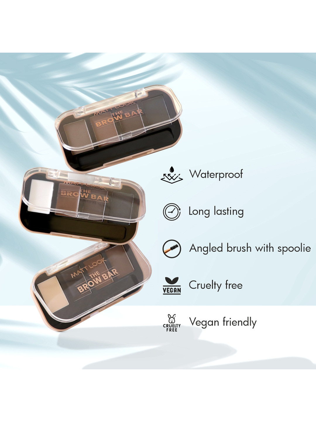 MATTLOOK The Brow Bar Eyebrow Palette - 8g - Soft 01 - Image 2