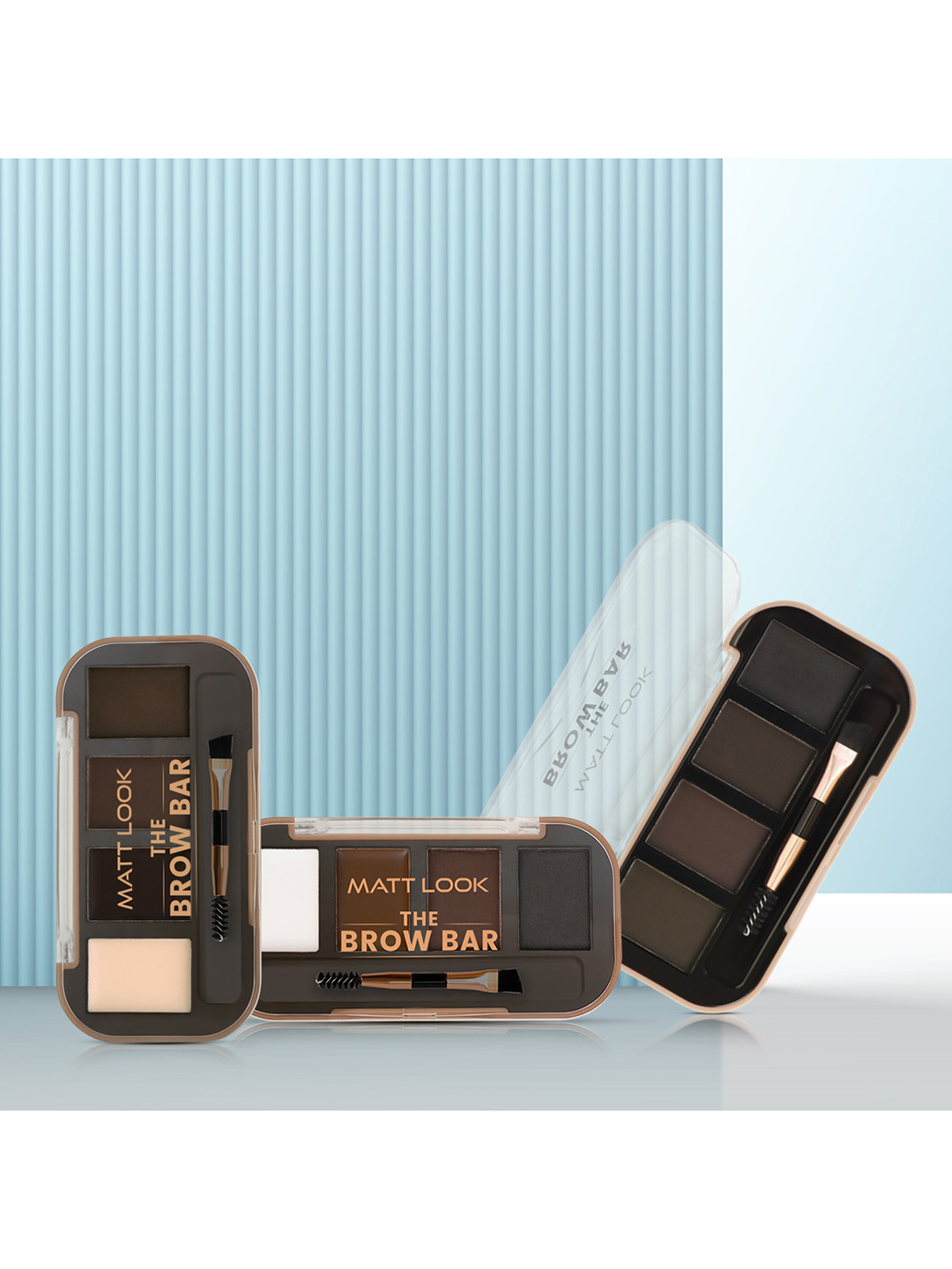 MATTLOOK The Brow Bar Eyebrow Palette - 8g - Soft 01 - Image 3
