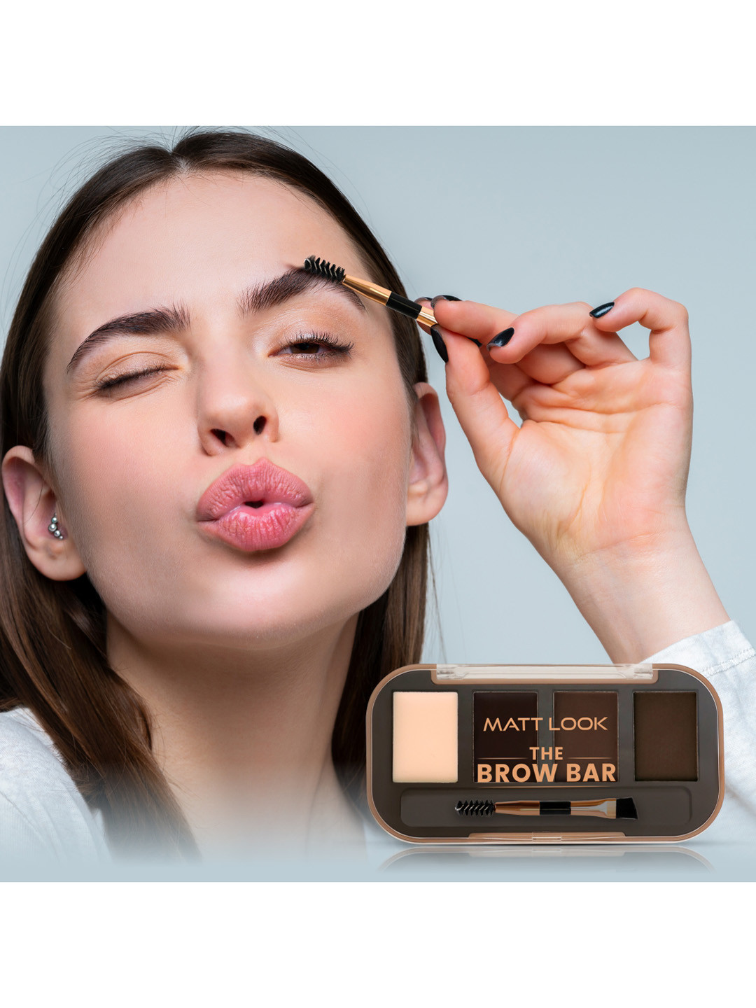 MATTLOOK The Brow Bar Eyebrow Palette - 8g - Soft 01 - Image 5