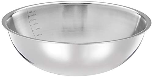 Amazon Brand - Solimo Stainless Steel Triply Tasla-Silver, 28cm - Image 2