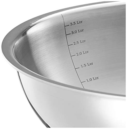 Amazon Brand - Solimo Stainless Steel Triply Tasla-Silver, 28cm - Image 5