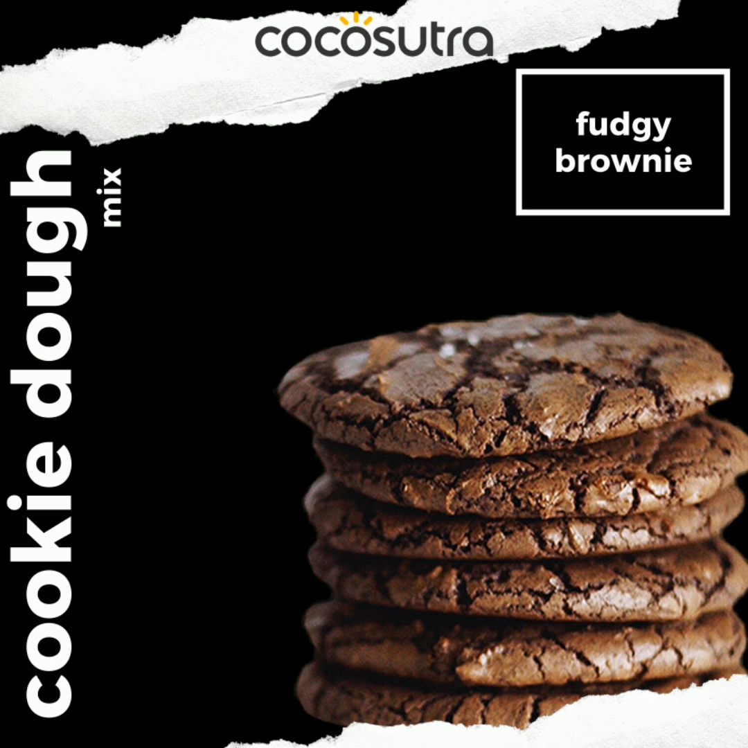 Cocosutra Fudgy Brownie Cookie Dough Mix, 220g - Image 2