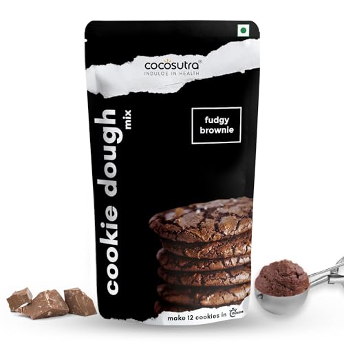 Cocosutra Fudgy Brownie Cookie Dough Mix, 220g - Image 6