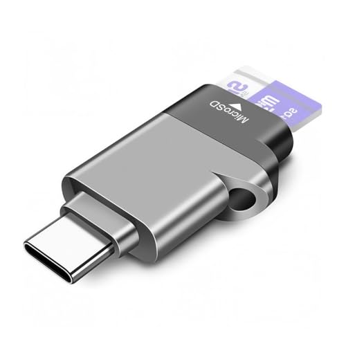 Verilux® USB-C MicroSD Card Reader with USB 3.0 & 5Gbps High-Speed