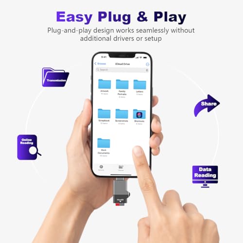 Verilux® USB-C MicroSD Card Reader with USB 3.0 & 5Gbps High-Speed - Image 6
