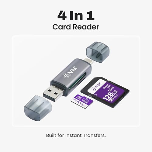 EVM 4-in-1 OTG Card Reader