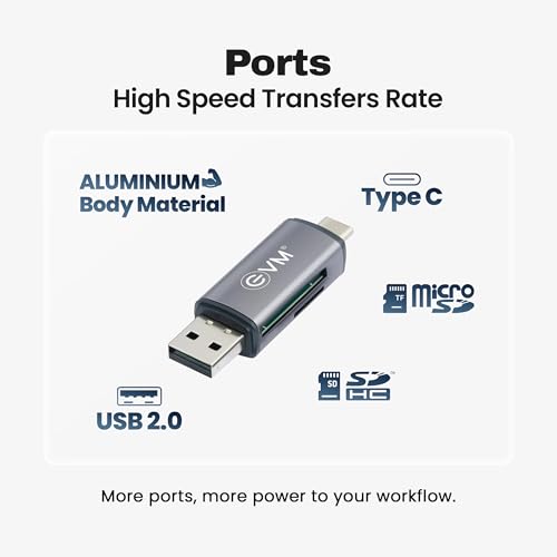 EVM 4-in-1 OTG Card Reader