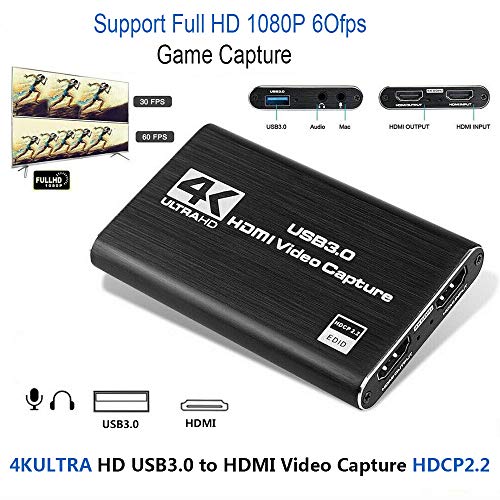 Tobo Video Capture Card HDMI