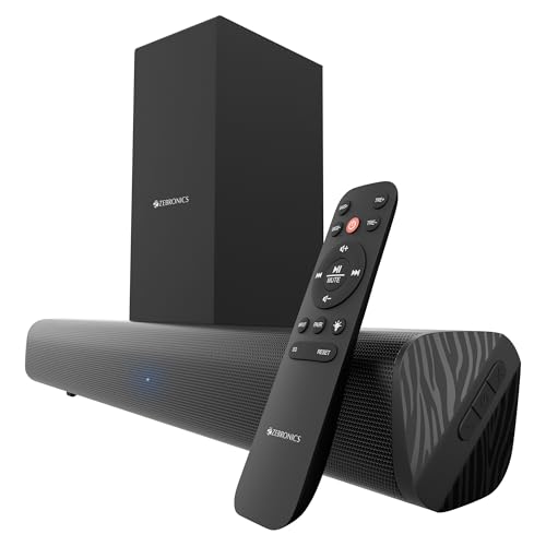 ZEBRONICS 90 Watts, Compact Soundbar