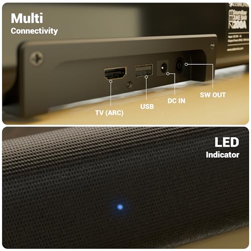 ZEBRONICS 90 Watts, Compact Soundbar