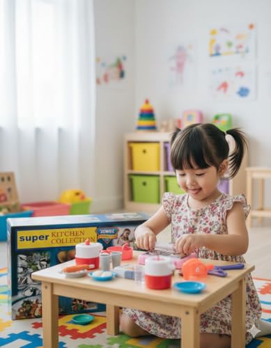 Box Kitchen Kids Kitchen Set