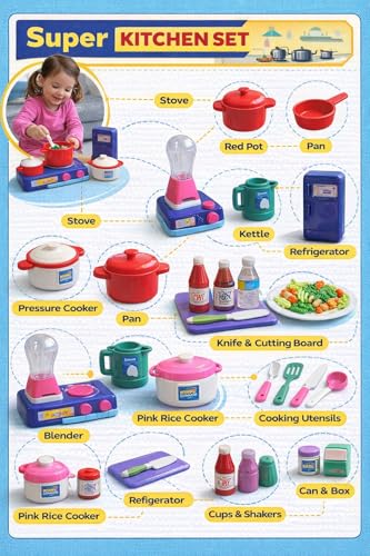 Box Kitchen Kids Kitchen Set