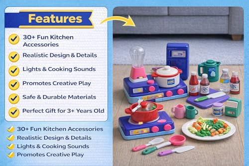 Box Kitchen Kids Kitchen Set