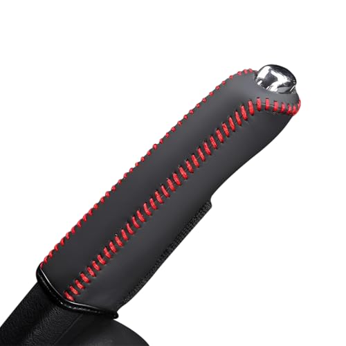 STHIRA Car Handbrake Cover, PU Leather Anti-Slip Universal Fit