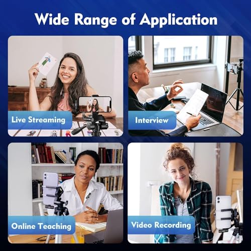 TECHNOVIEW Wireless Microphone Lavalier Lapel
