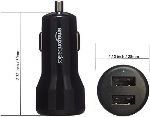 AmazonBasics 4.8 Amp/24W Dual USB