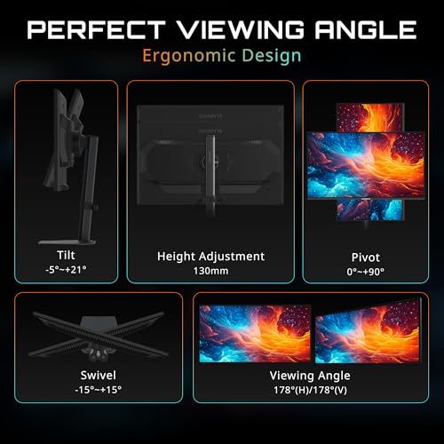 GIGABYTE G25F2A 24.5-Inch FHD IPS