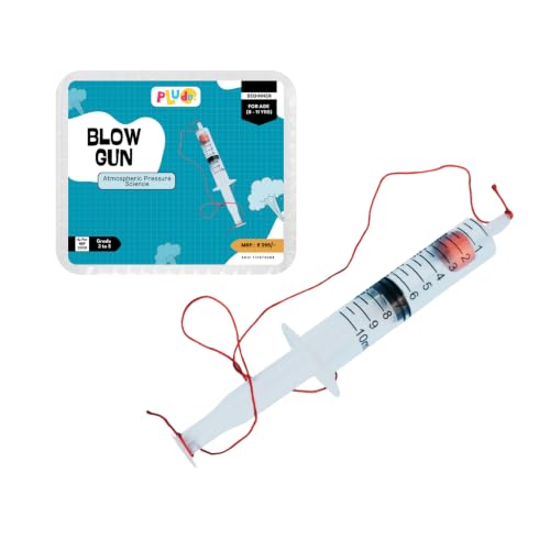 Pludo Blow Gun STEM Kit | STEM Educational Kit for Kids Ages 8–11