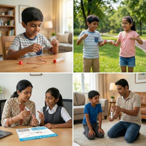 Pludo Blow Gun STEM Kit | STEM Educational Kit for Kids Ages 8–11 - Image 4