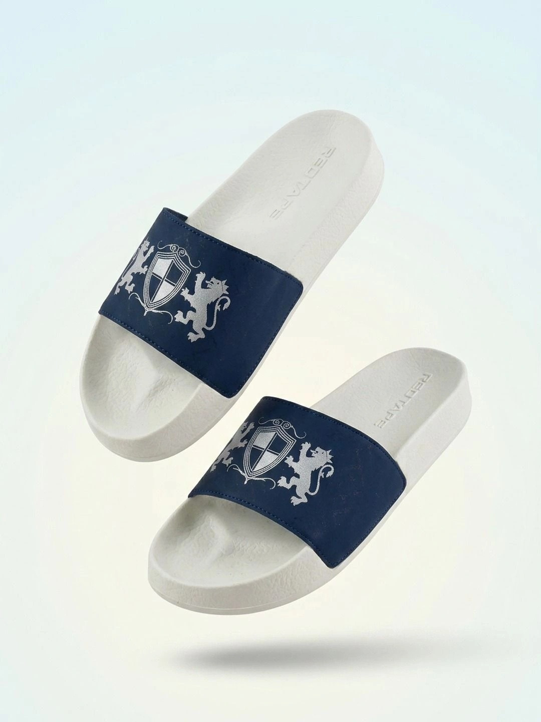 Red Tape Men Printed Sliders - Image 7