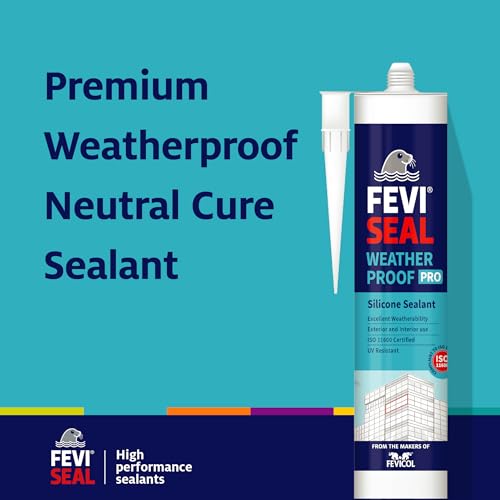 FEVISEAL WEATHERPROOF PRO WHITE, 280 ML, Silicone, Pack of 1 - Image 2