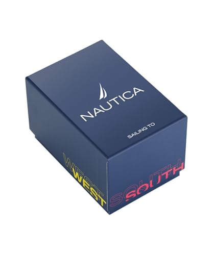 Nautica NCT Windrose Men Black Round Dial Analog Watch - NAPWRS401 - Image 4