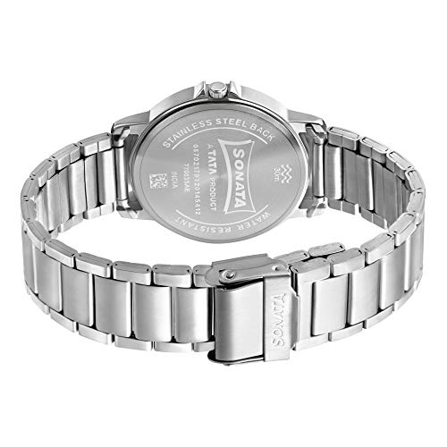 Sonata Essentials Quartz Analog Black