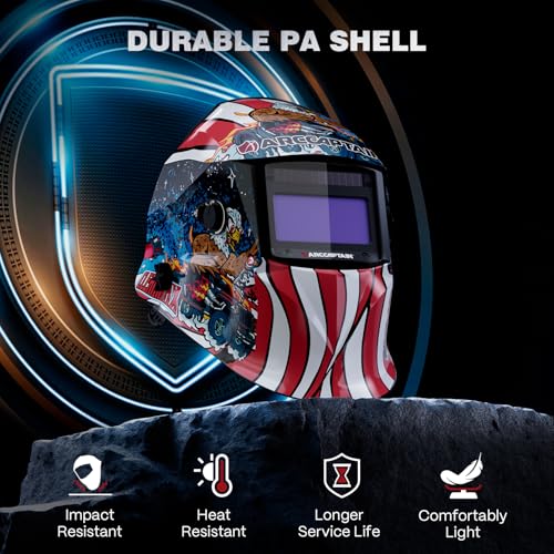 ARCCAPTAIN Welding Helmet Auto Darkening