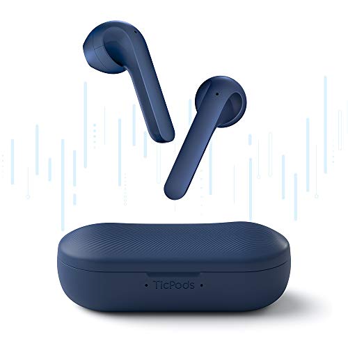 Ticwatch TicPods 2 Truly Wireless Bluetooth in Ear Earbuds with Mic (Navy)