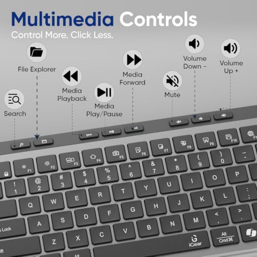 iGear KeyFlow 3-Way Connectivity Wireless