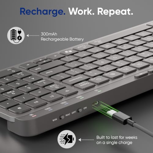 iGear KeyFlow 3-Way Connectivity Wireless
