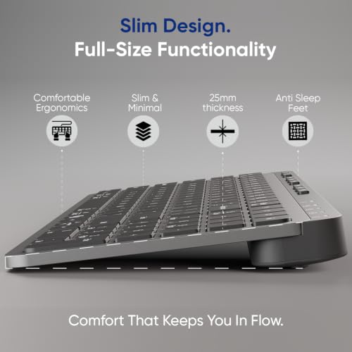 iGear KeyFlow 3-Way Connectivity Wireless