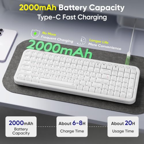 iGear ClearKey Wireless Keyboard, Transparent