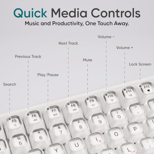 iGear ClearKey Wireless Keyboard, Transparent