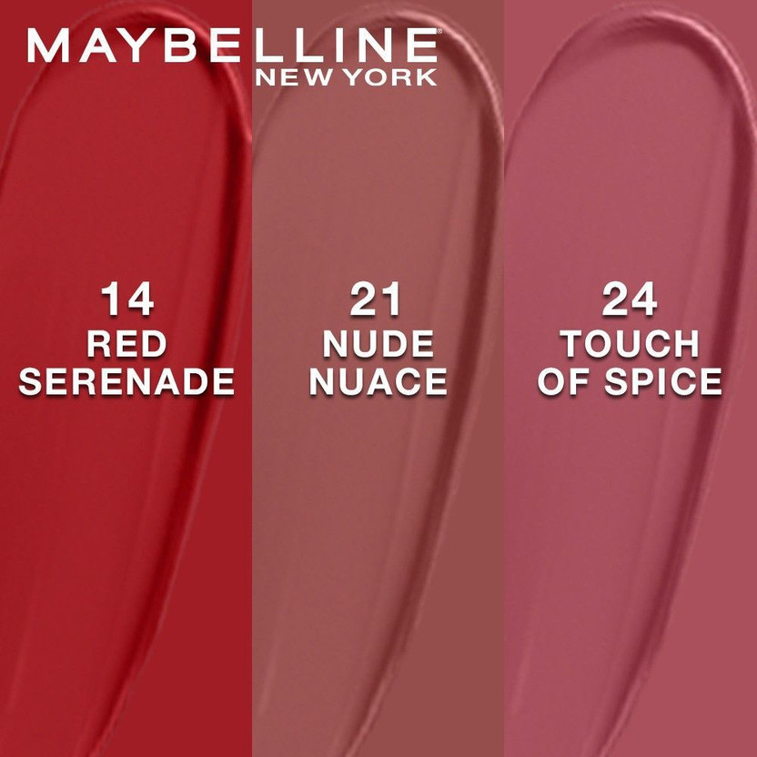 MAYBELLINE NEW YORK Liquid Matte PO3 (Touch of Spice, Nude Nuance - Image 4
