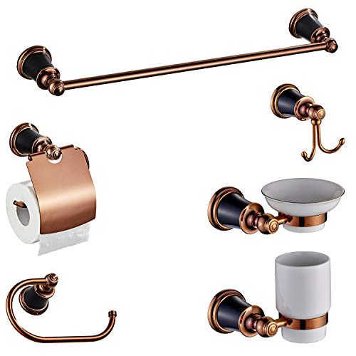 ALTON CopperBlack Brass, 6-Piece Bathroom