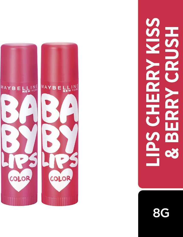 MAYBELLINE NEW YORK Baby Lips Tinted Lip Balm Berry Crush and Che