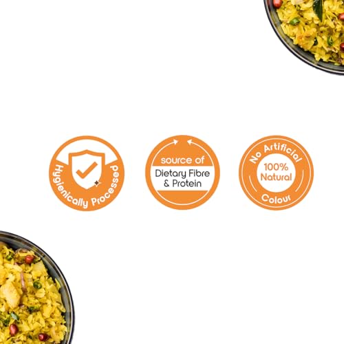 FORTUNE Thick Poha, Source of Fibre and Protein, 500grams - Image 6