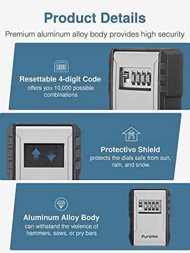 Puroma Key Lock Box Large