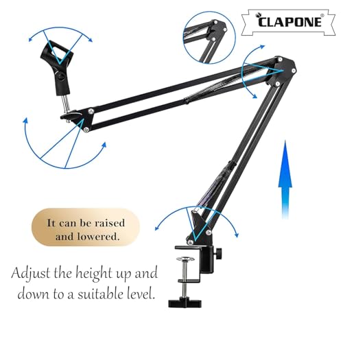 Microphone Stand with Suspension Boom