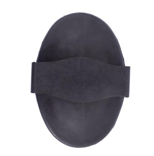 Horse Grooming Black Rubber Curry Comb Black Color - Image 5