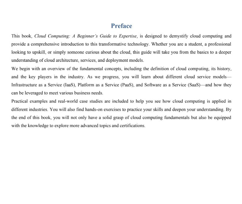 Cloud Computing: A Beginner’s