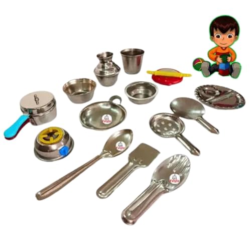 Kids Kitchen Play Set, 13-Piece
